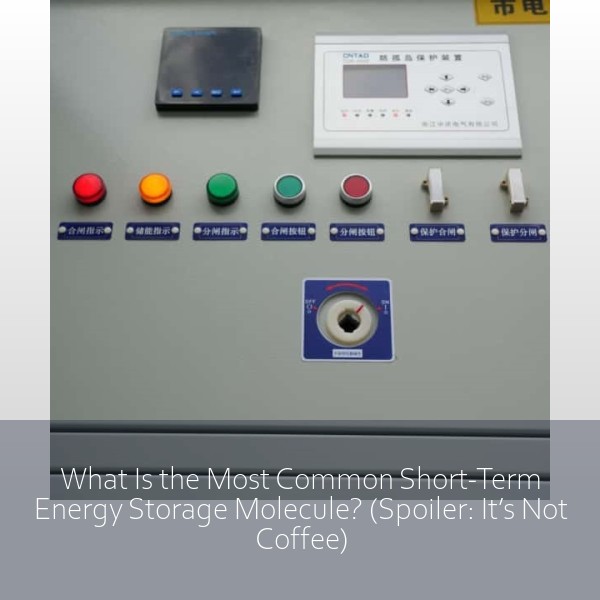 What Is the Most Common Short-Term Energy Storage Molecule? (Spoiler: It’s Not Coffee)
